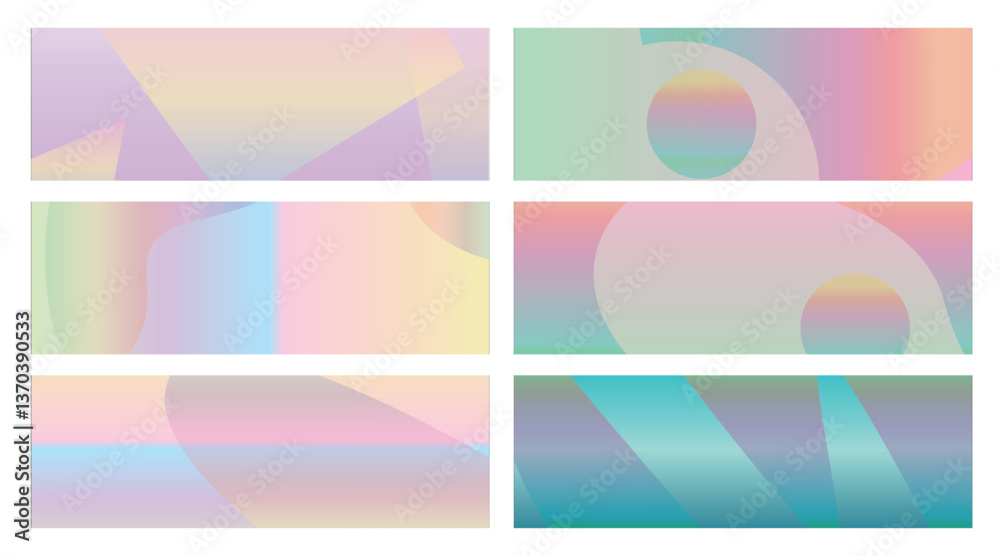 Pastel Geometric Gradient Backgrounds Pastel Geometric Gradient Backgrounds