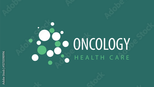 Logo for oncology. Vector illustration