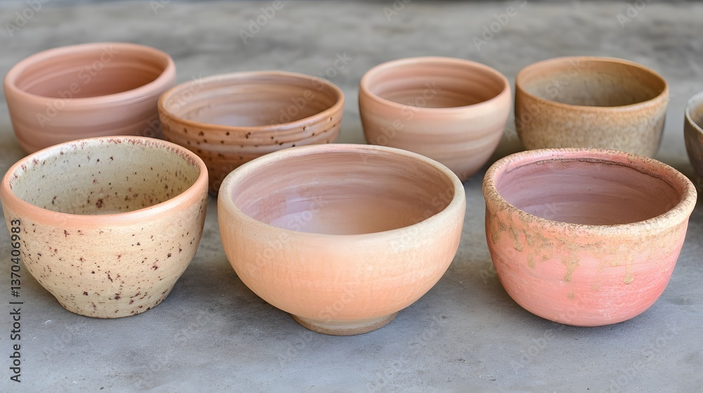 Artisan Pottery Bowls Collection Studio Handmade Ceramic Artisan Pottery Bowls Collection Studio Handmade Ceramic