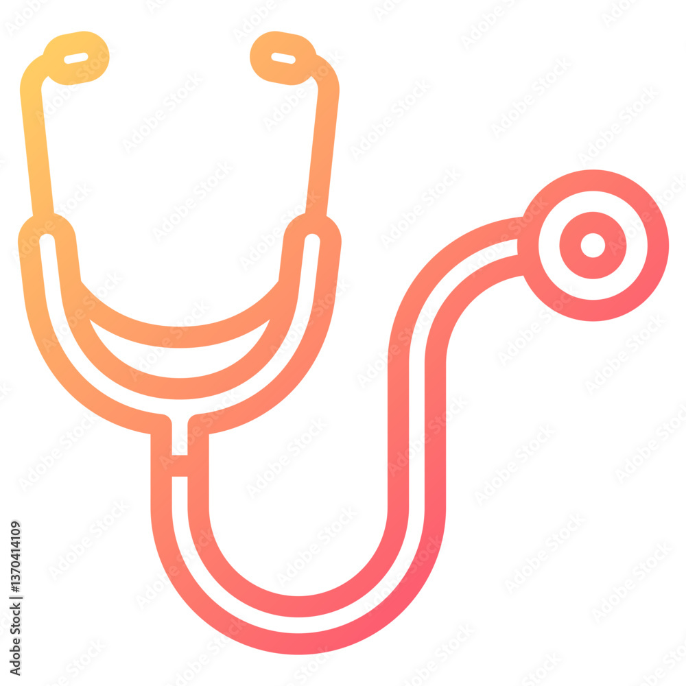 Fototapeta premium Stethoscope Icon