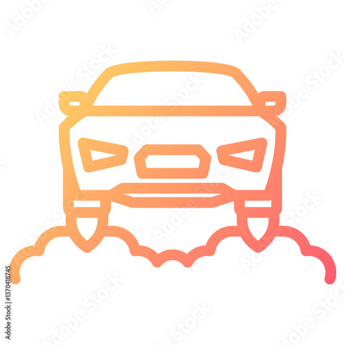 Flying Car Icon