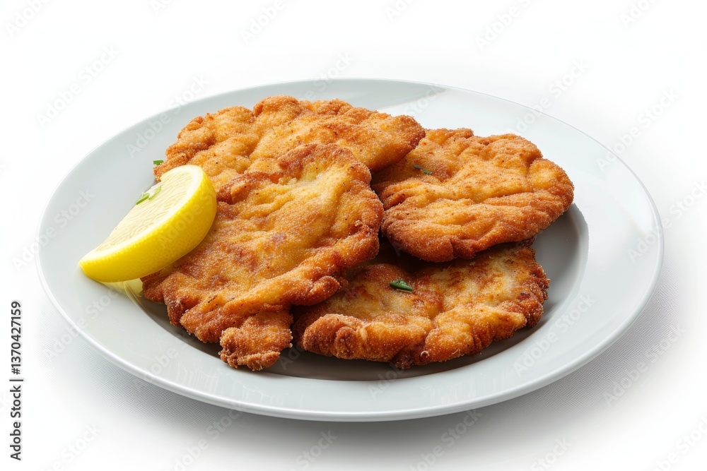 Delicious Wiener Schnitzel Presentation Delicious Wiener Schnitzel Presentation