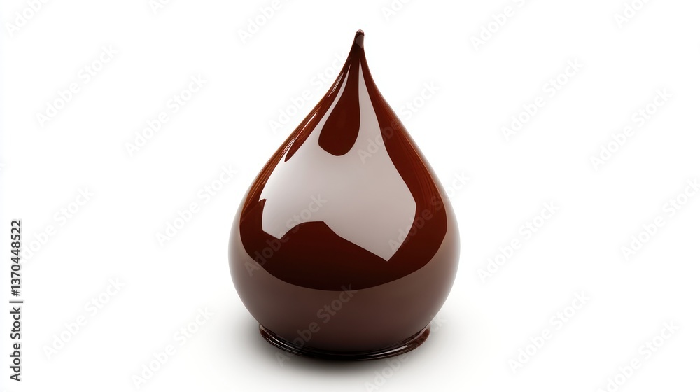 Vibrant Chocolate Drop with Natural Gloss Vibrant Chocolate Drop with Natural Gloss