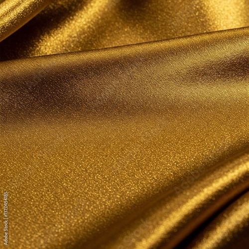 Luxurious gold satin texture with a subtle sheen