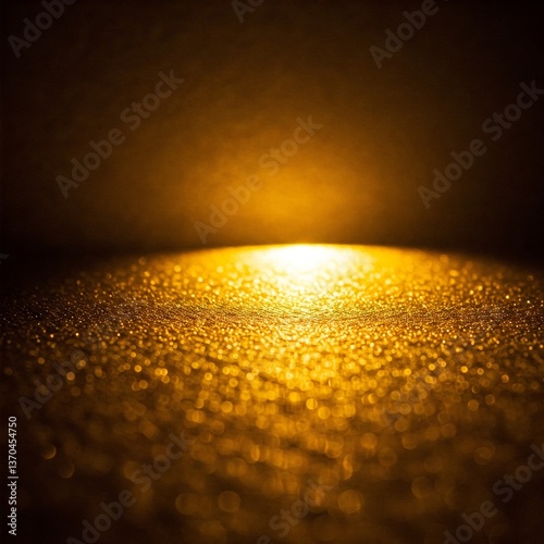 Soft golden glow texture with radiant ambient light