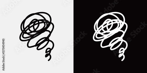 シンプルな手描き感情のセット

