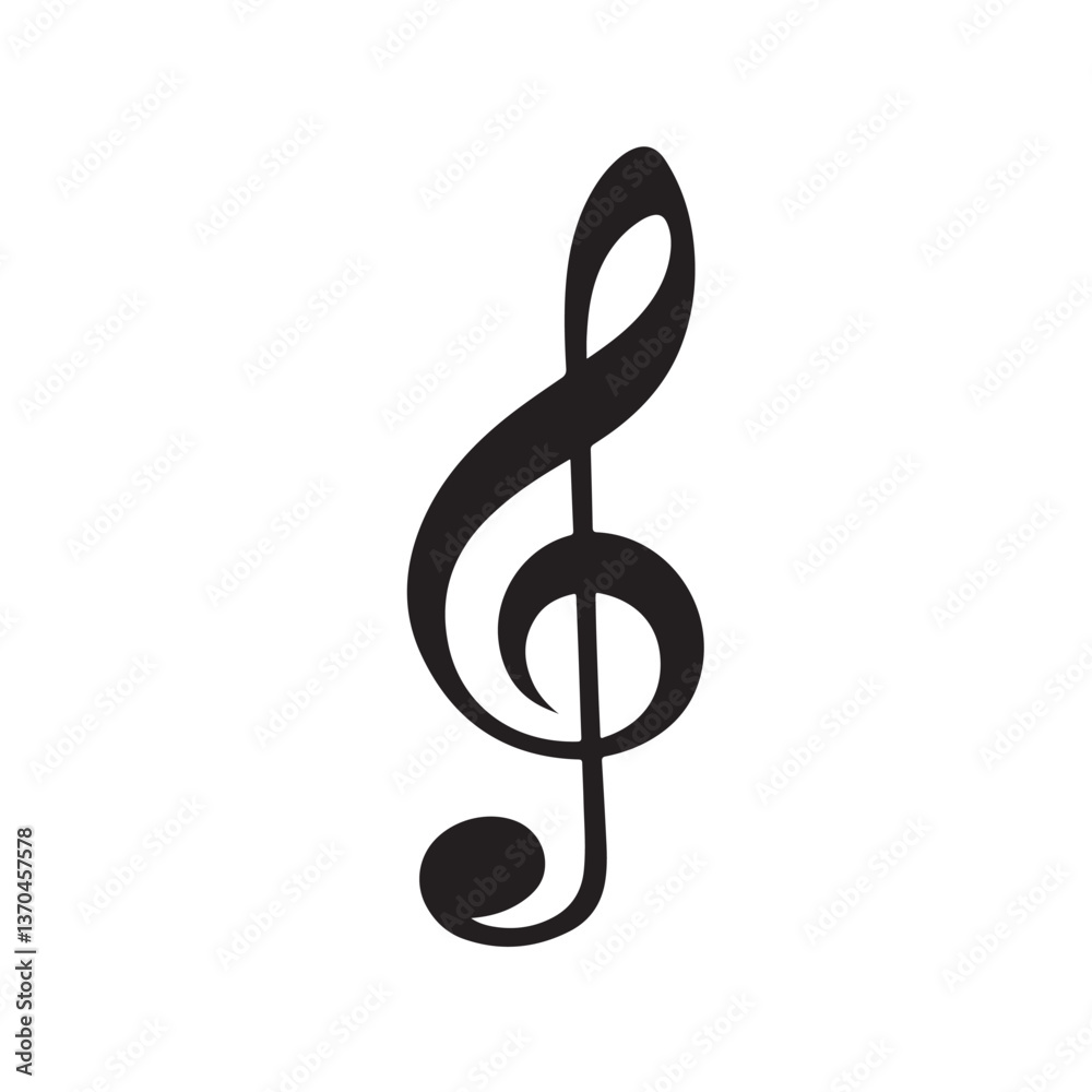 treble clef and notes treble clef and notes