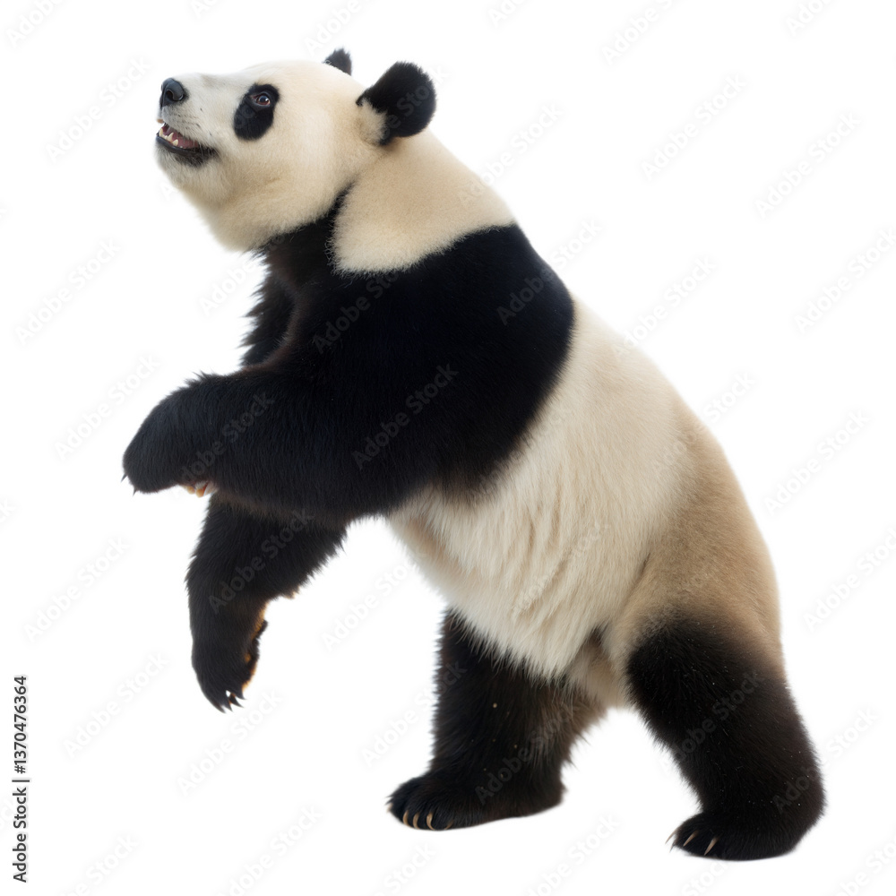 Fototapeta premium Giant Panda Bear AI Generated Image