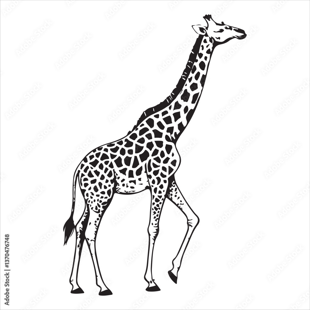 Obraz premium Giraffe Vector