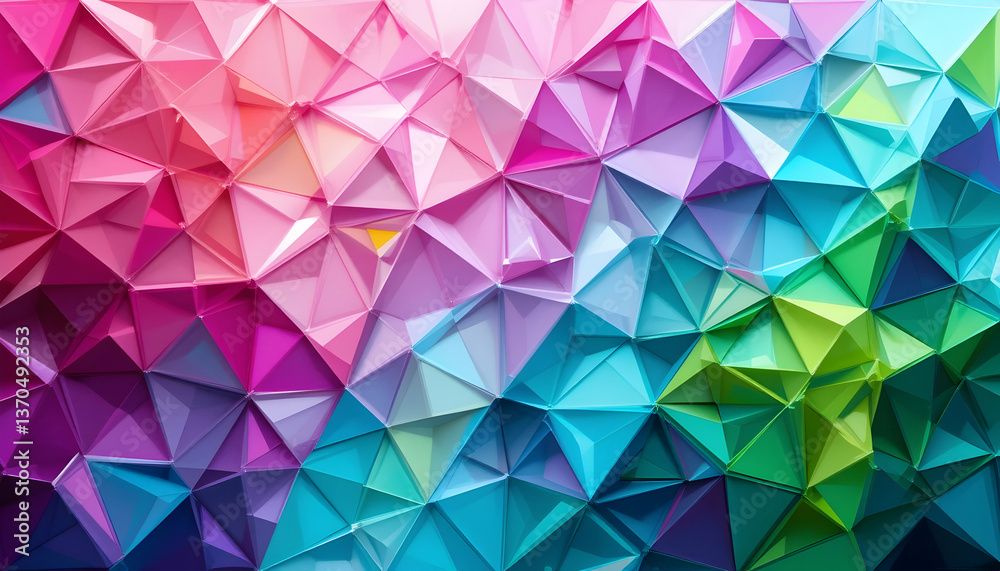 Vibrant Geometric Triangle Pattern Background Design Colorful Abstract Modern Art Graphic Texture Polygonal Mosaic Wallpaper Vibrant Geometric Triangle Pattern Background Design Colorful Abstract Modern Art Graphic Texture Polygonal Mosaic Wallpaper