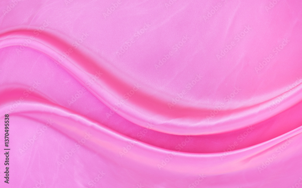 Obraz premium White pink satin texture that is gray silver fabric silk background with beautiful soft blur pattern natural.