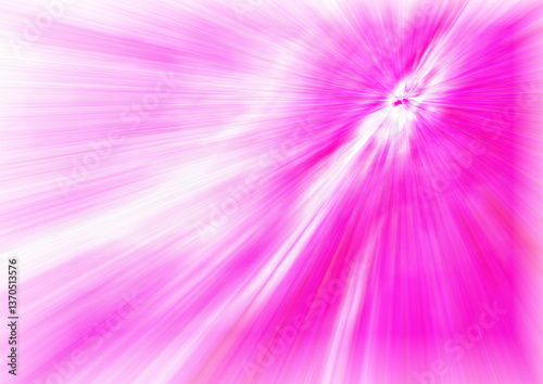 Abstract Pink White Light Burst Abstract Motion Background.