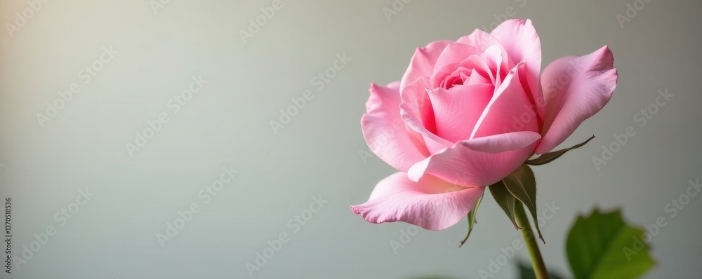 Delicate pink rosebud, soft light, neutral backdrop, aesthetic, rosebud, detail Delicate pink rosebud, soft light, neutral backdrop, aesthetic, rosebud, detail