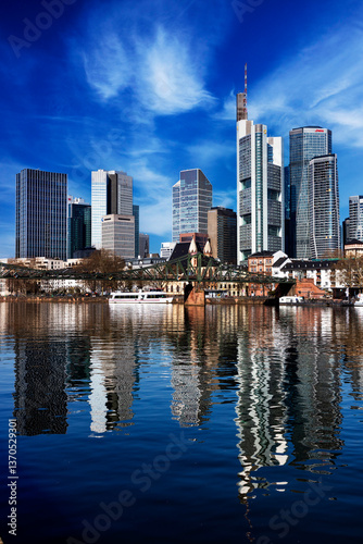 Skyline und Altstadt, Frankfurt am Main
