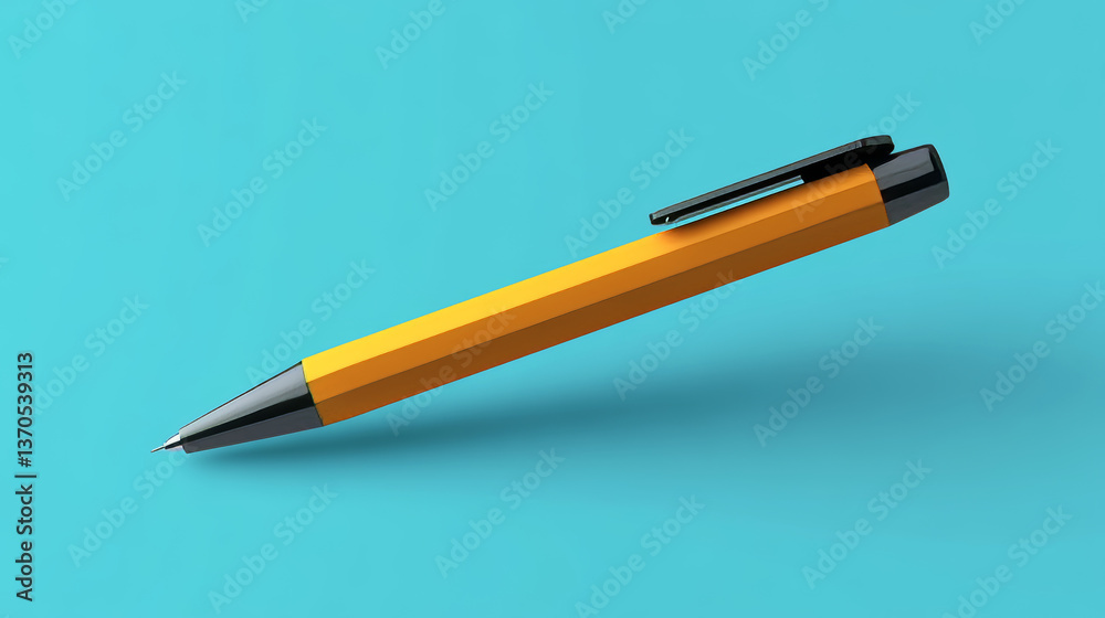 pen 3d icon illustration. 3d education rendering pen 3d icon illustration. 3d education rendering