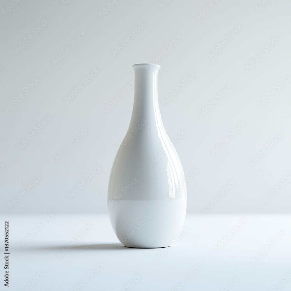 white vase on the table white vase on the table