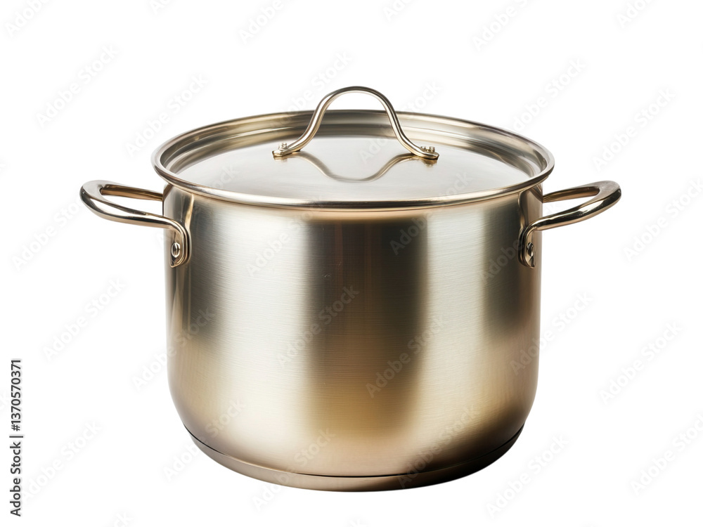 Brass Cooking Pot with Lid and Side Handles Brass Cooking Pot with Lid and Side Handles