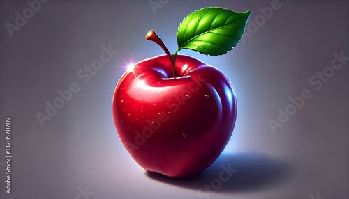 red apple background