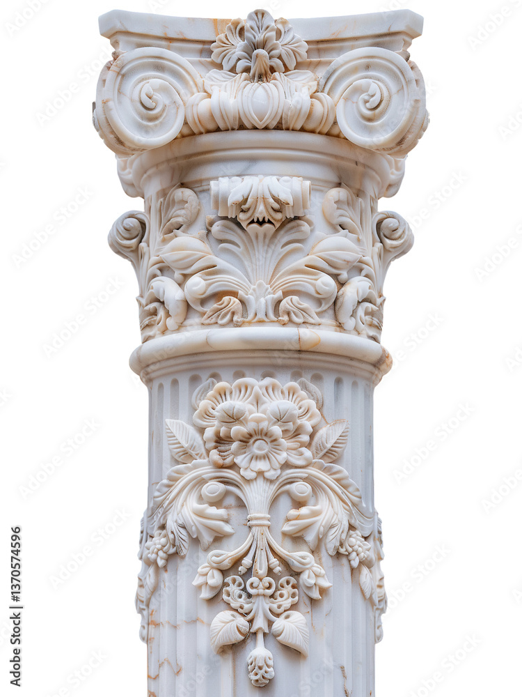 Naklejka premium ancient greek column