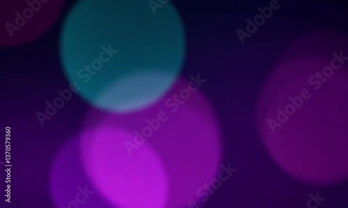 Gorgeous blue and purple gradient background with circles Video animation	