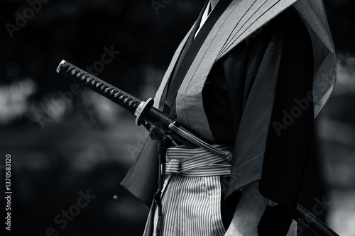 裃を付けた人物