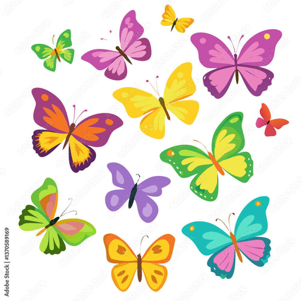 Butterfly vector 30 Butterfly vector 30
