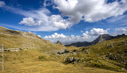Aerial view on Durmitor National Park 