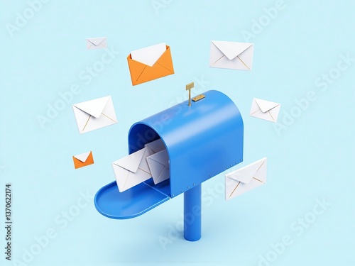 Isometric Email Communication Network