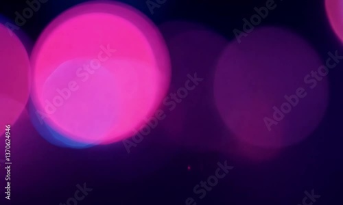 Abstract Pink and Purple Bokeh Background Video animation	