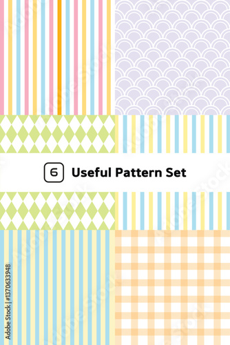 Cute Pattern set Useful set