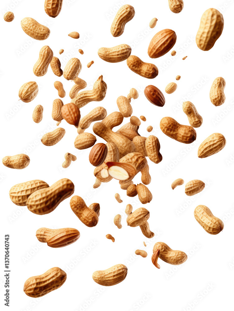 Falling Peanut PNG on transparent background Falling Peanut PNG on transparent background