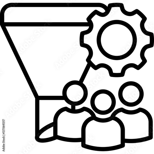 Lead Generation line icon