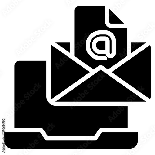 Email Marketing glyph icon