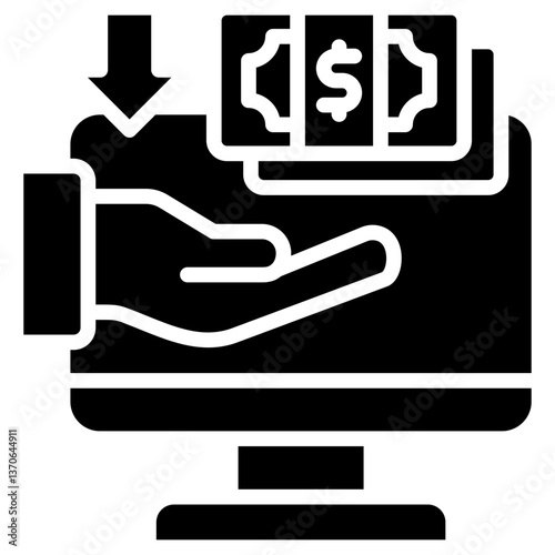 Sponsored Content glyph icon