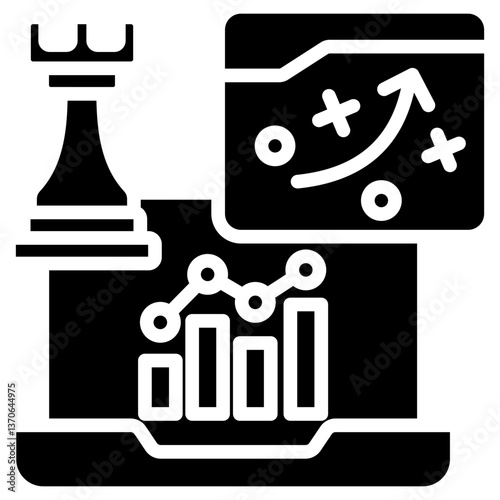 Seo Strategies glyph icon