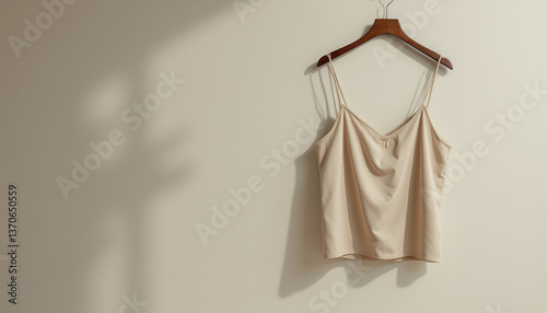 Elevate your design presentation with this camisole mockup, meticulously crafted to exude understated luxury