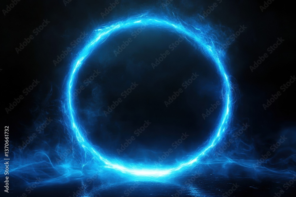 Obraz premium blue planet in space