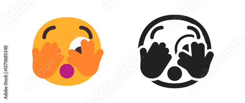 Face with Peeking Eye