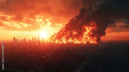 An apocalyptic vision of a world where trade wars escalate due to reciprocal tariffs