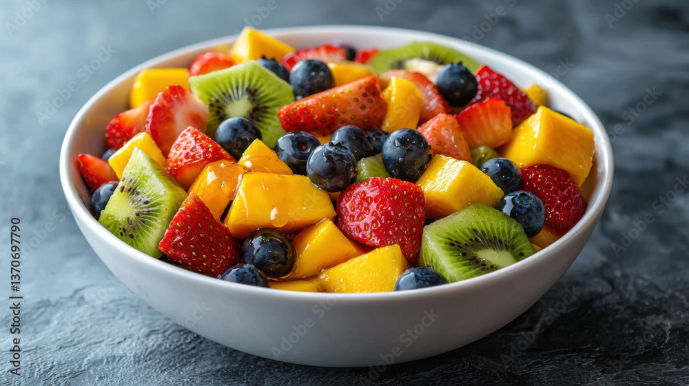 Aesthetic fruit salad bowl Aesthetic fruit salad bowl