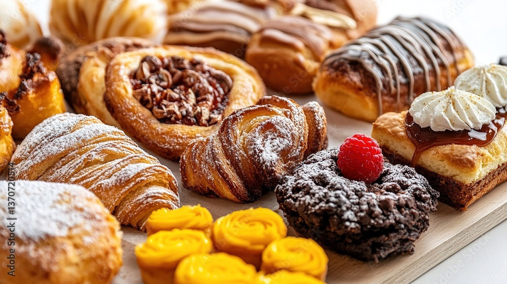 custom made wallpaper toronto digitalWorld Pastries for you with white background