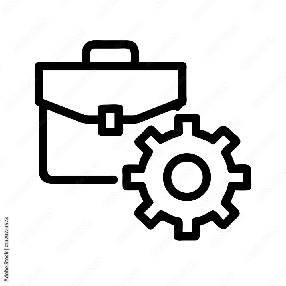 briefcase with cog pictogram isolated on transparent background
briefcase with cog pictogram isolated on transparent background