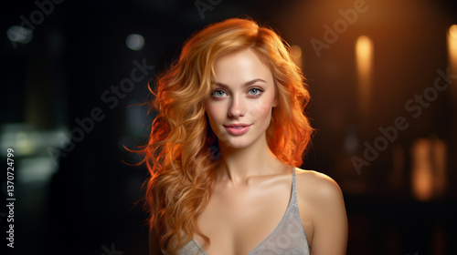 portrait of a young woman