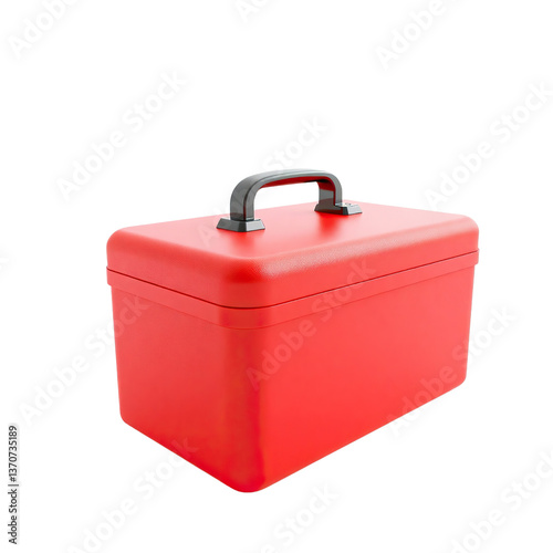3D toolbox tools illustration isolated on transparent background