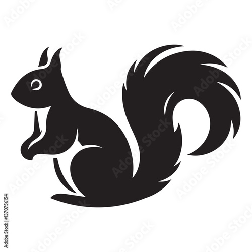 Wallpaper Mural Detailed Squirrel Illustration Vector Graphics Image for Wildlife Enthusiasts Torontodigital.ca