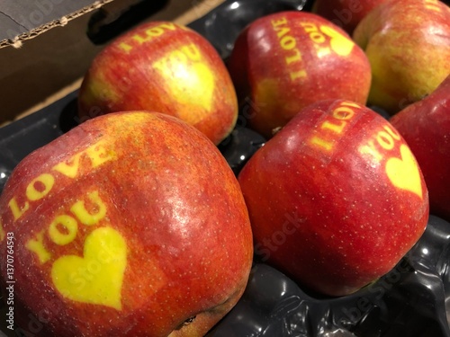 Apples that say I love you