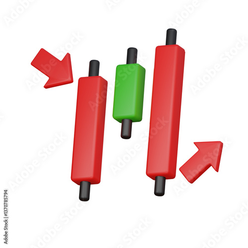 Bullish stick sandwich