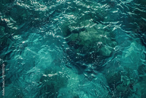 High Detail Picture of Clear Ocean Water Texture