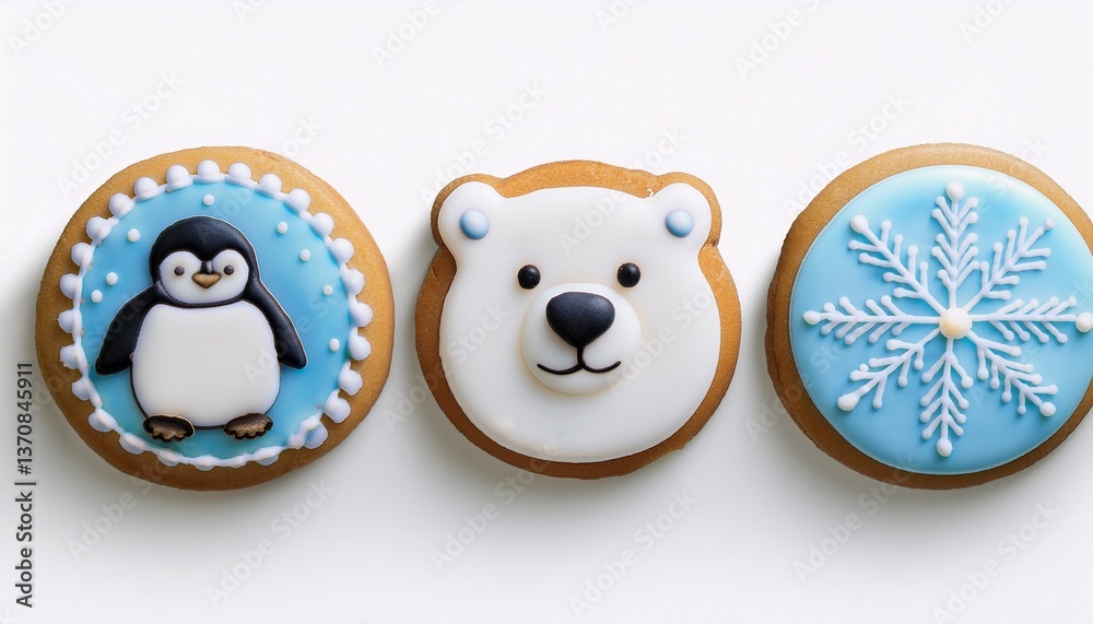 Obraz premium Arctic Themed Cookies