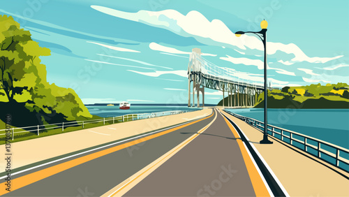 Cape Cod Canal Bikeway – Bourne to Sandwich, Massachusetts